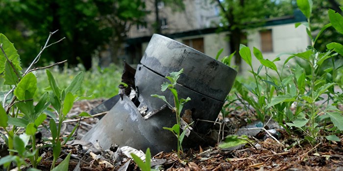 Донецк подвергся массированному обстрелу