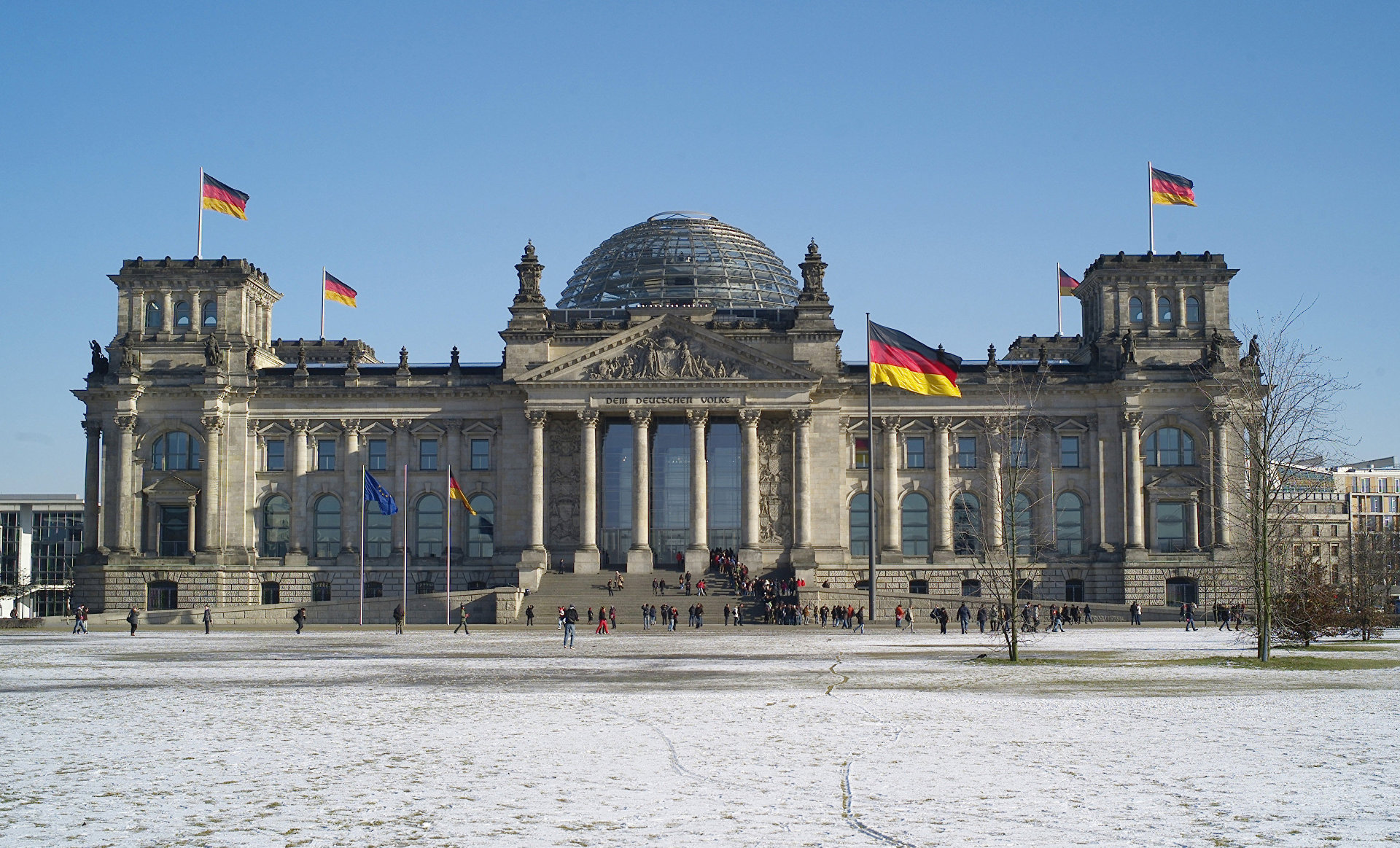 Здание правительства в Берлине